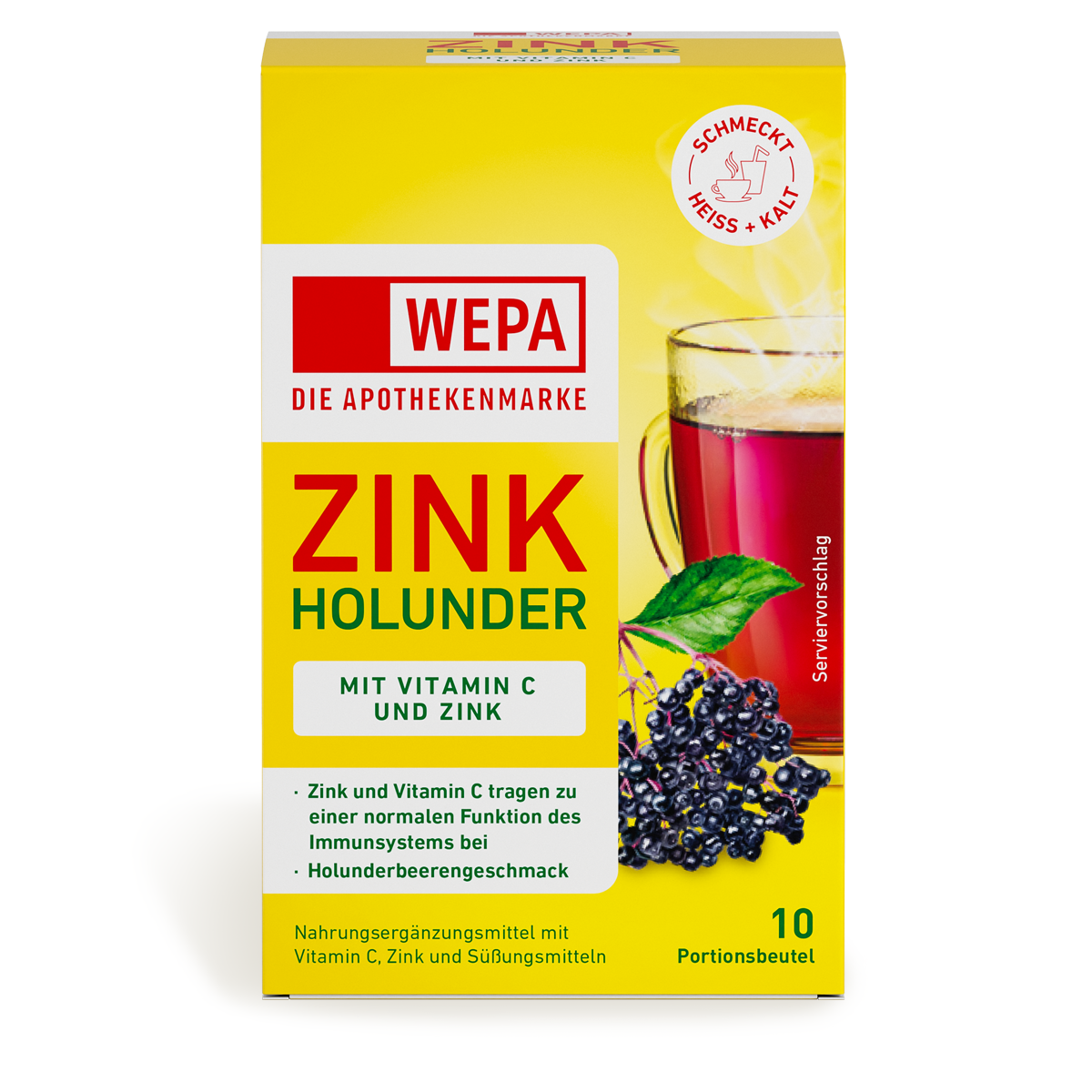 Zink Holunder | WEPA Die Apothekenmarke